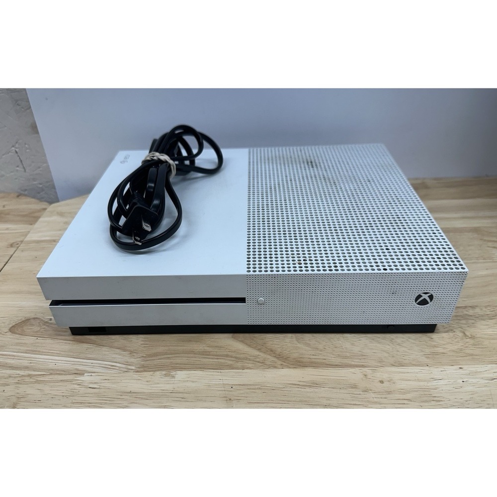 Microsoft Xbox One S 500GB Console – Tested & Working – Power Cable Included